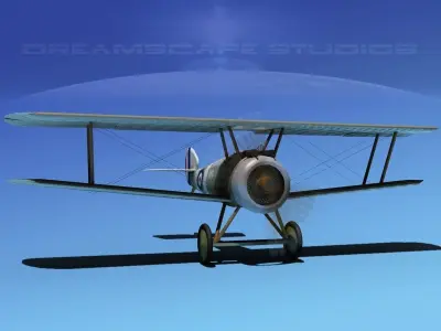 Sopwith Camel 3D model by Dreamscape