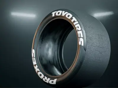 Toyo Tires Racing Slick 3D model