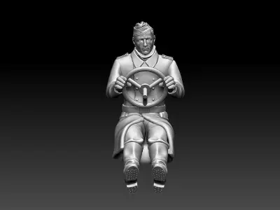 german driver soldier 3D print model get