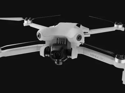 DJI Mini 4 Pro 3D model by LONGGQ