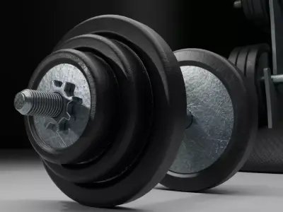 Dumbbell Free 3D model purchase