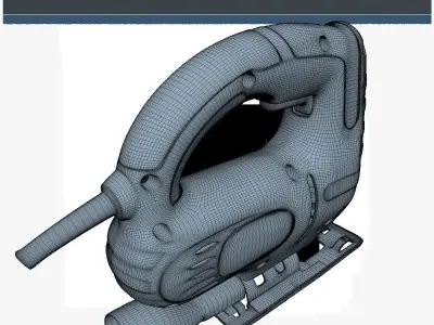 Jig Saw Middle SM 3D model