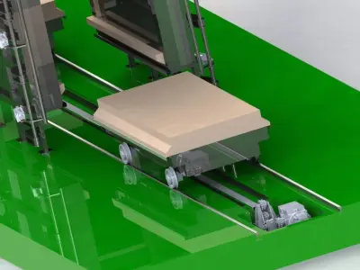 INDUSTRIAL METAL ANNEALING -STRESS RELIEF FURNACE- FURNACE 3D model