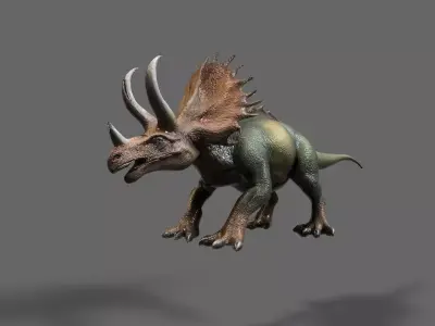 Dinosaurs Pack 2 Low-poly 3D model
