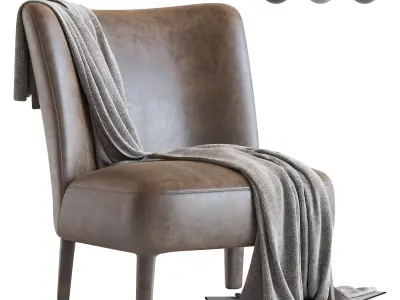 Febo Armchair 3D model purchase