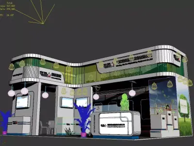 Exhibition - Area - 6X9-3DMAX2009-07 3D model