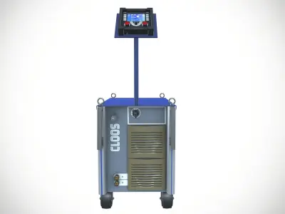 Cloos Welding Machine Low-poly 3D model
