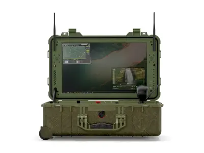 UAV Ground Control Station DESERT ROTOR 3D model