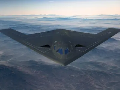 B-21 Raider bomber 3D model