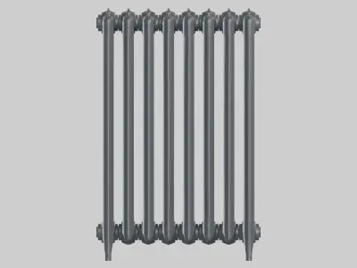 Epoca Cast Iron Radiator 2C8 3D model