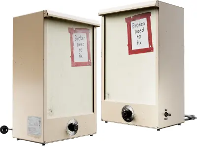 Vintage Radiography Lightbox By Picker Low-poly 3D model