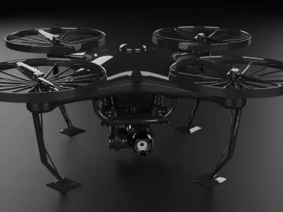 DRONE 3D model 24