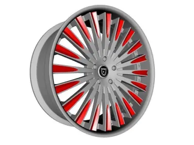 wheels lexani LF 734 3D model