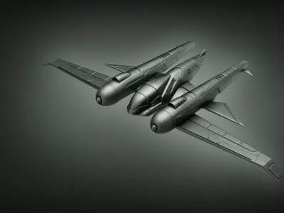 3D FIGHTER JET  3D model