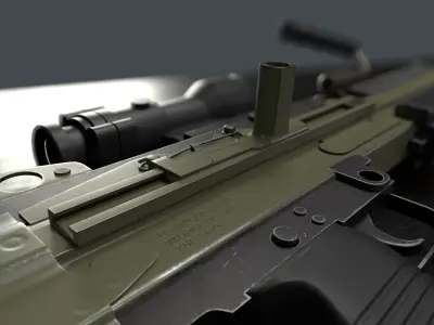 M249 - Modular Gun 3D model