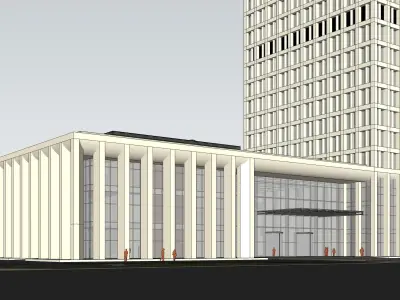 Sketchup Office building N1 3D model
