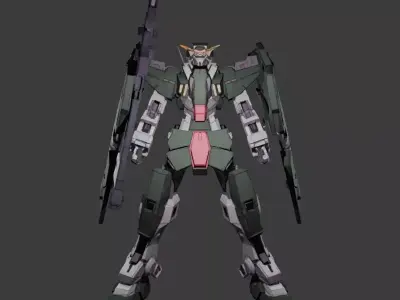 Gundam Dynames Free 3D model