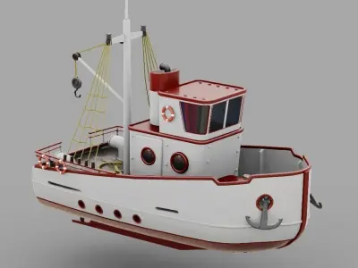 Fishing Boat  3D model