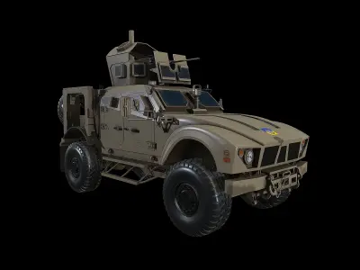 Vehicle Armi Low-poly 3D model