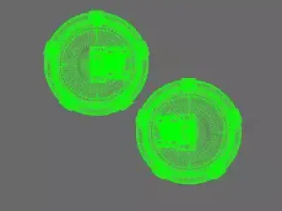 Space Knights Domed Shield Type B LEFT 3D print model