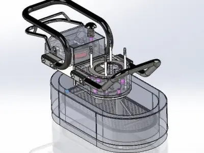 industrial Vacuum Lifter 3D model