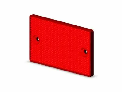Retroreflector rectangular 32123731 cataphote Free 3D model