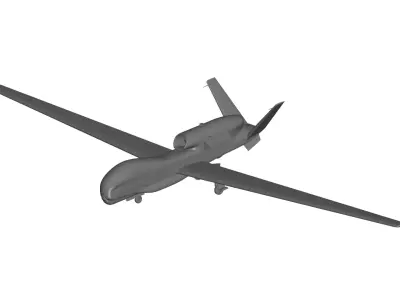 Northrop Grumman RQ-4 Global Hawk 3D model purchase