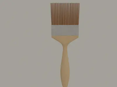 Paint Brush 3D model shop