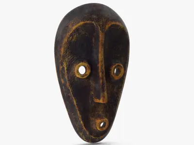  African Mask 3 