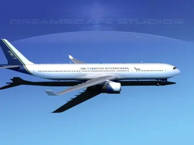 Airbus A330-300 Air Charter Intl 3D model