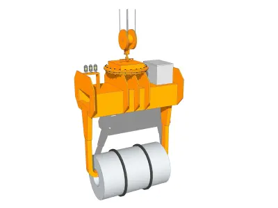 Coil Crane Cano 3D model