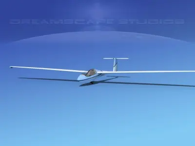 Centrair C-101 Pegase V10 Low-poly 3D model