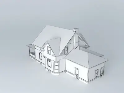 Farm House Free 3D model purchase