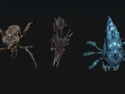 Creature Monster 3D model purchase