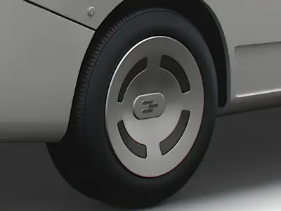 Generic EV Mid Van 2023 wheel 3D model