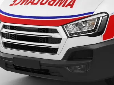 Generic Ambulance 3D model