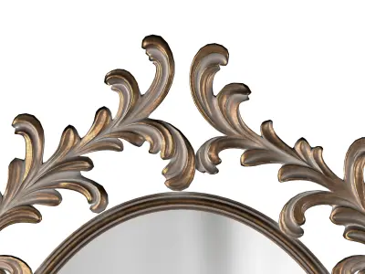 Valerie Wall Mirror 3D model