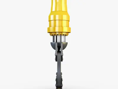 Hydraulic grab v 1 3D model