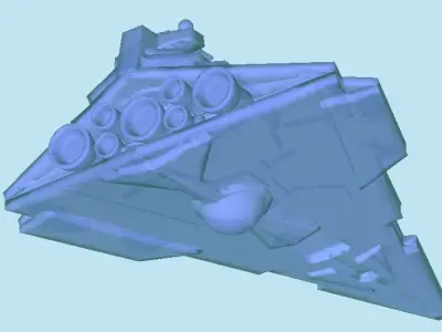 Victory Star Destroyer 3D print model
