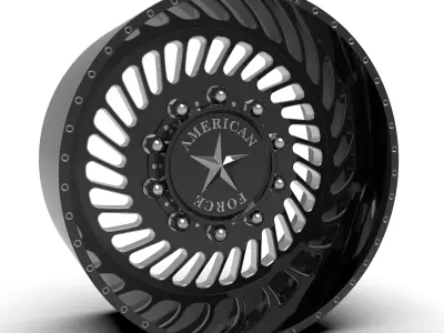 AMERICAN FORCE 6N17 VADER SD WHEEL 3D print model