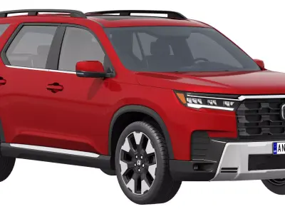 Honda Pilot 2026 3D model