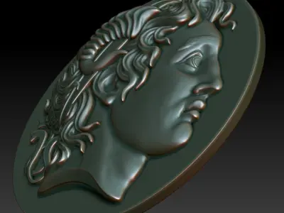 Alexander the Great 3D print model
