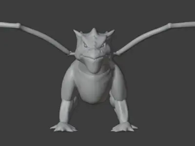 Dragon dinosaur Free 3D model