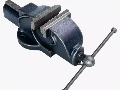 Bench Vice Grip 3D model