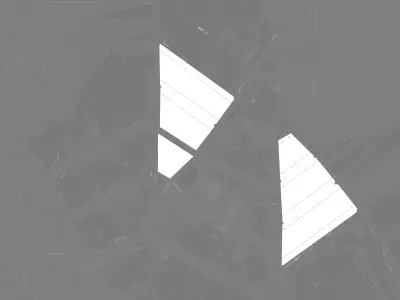 Wac Flight Umbrella Low-poly 3D model