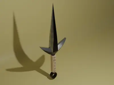 Minato Kunai 3D model