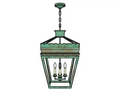 The Cleo Lantern by Coleen and Company 3D model