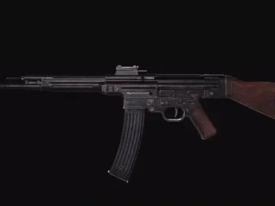 STG44 Rifle Low-poly 3D model