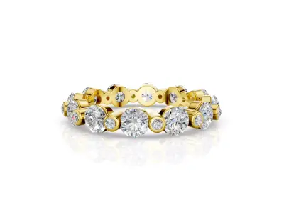 Eternity ring 3D model purchase