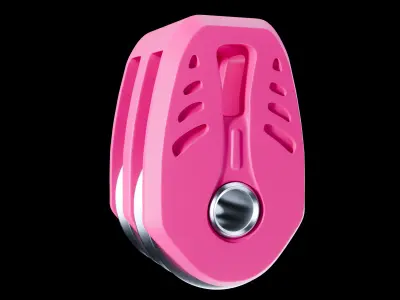 Laser Sailing Blocks Double  3d Model 3D model